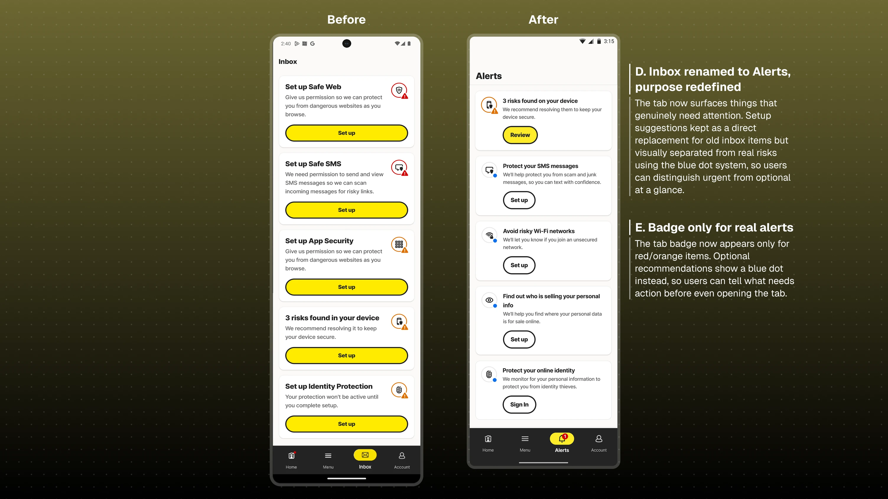 Alerts
